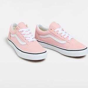 Vans Light Pink Canvas Shoes